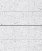 Тротуарная плитка Квадрат 300х300х60 мм, мрамор, белый