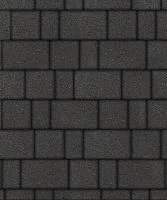 Тротуарная плитка Старый город, 40 мм, черный