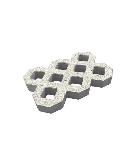 Газонная решетка, 80 мм, белый