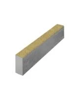 Бордюр тротуарный 1000х200х80 мм, желтый