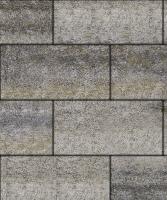 Тротуарная плитка Прямоугольник 600х300х80 мм, Габбро