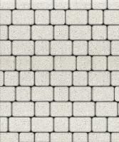 Тротуарная плитка Классико, 40 мм, белый