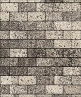 Тротуарная плитка Прямоугольник 200х100х60 мм, Антрацит