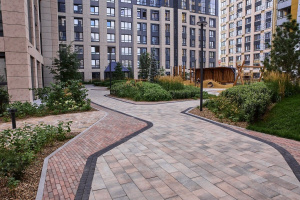 Купите тротуарную плитку Б.3.А.6 стоунмикс черный