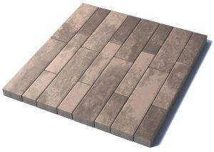 Тротуарная плитка Регата, 60 мм, Хаски