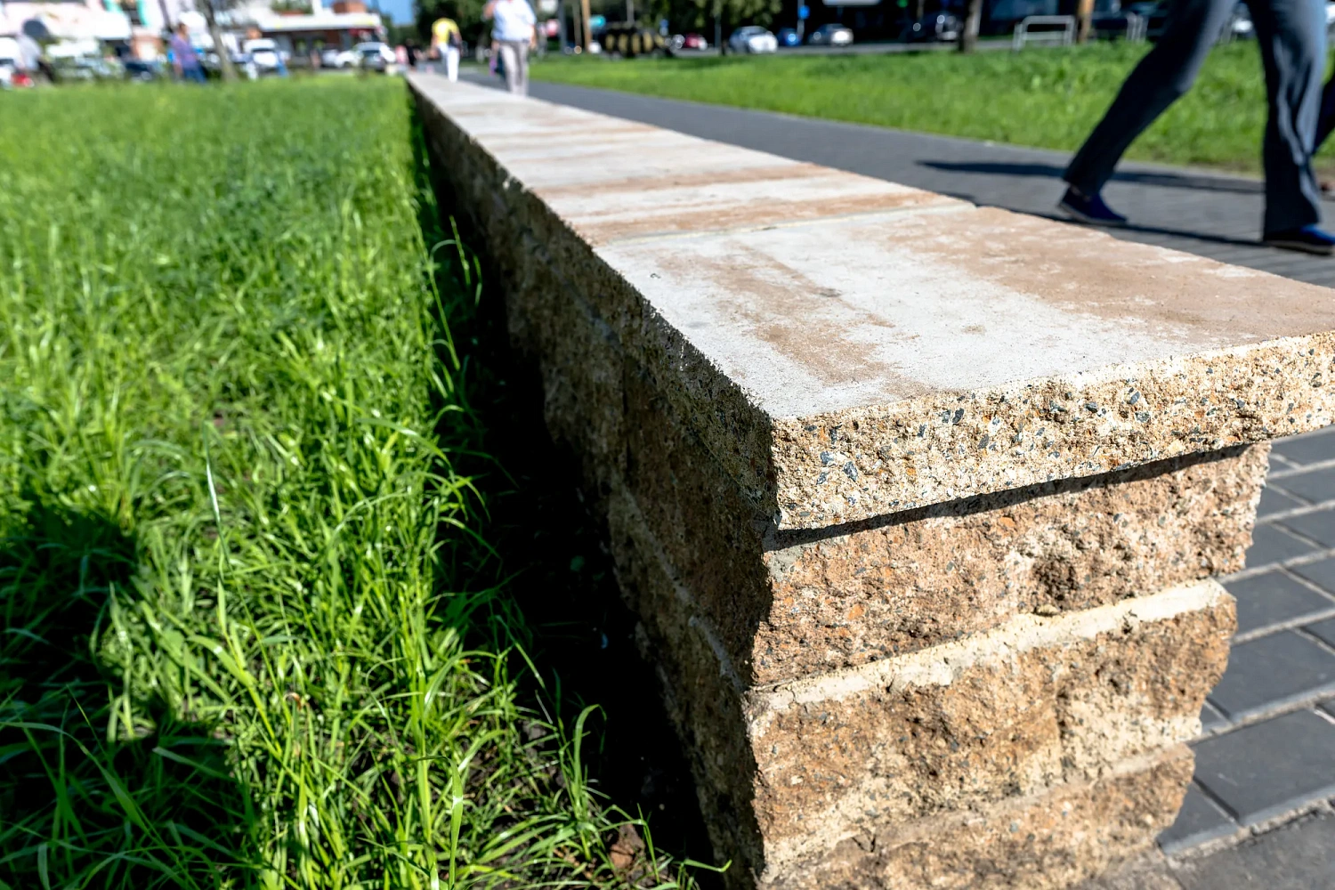 Благоустройство Комсомольского проспекта в Курчатовском районе в Челябинске